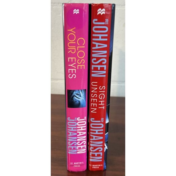 Iris & Roy Johansen Kendra Michaels Series Lot Of 2 Hardcover 1st Edition Books - Picture 2 of 13